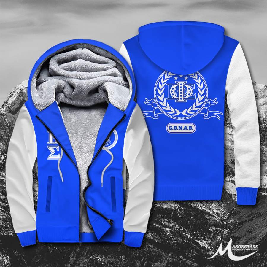 Phi Beta Sigma Fleece Zip Hoodies 231020196