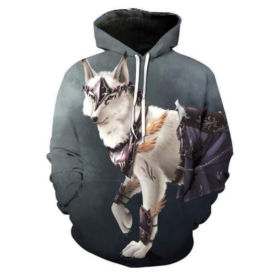 Animal Hoodies Unisex Tracksuits Pullover Novelty Streetwear