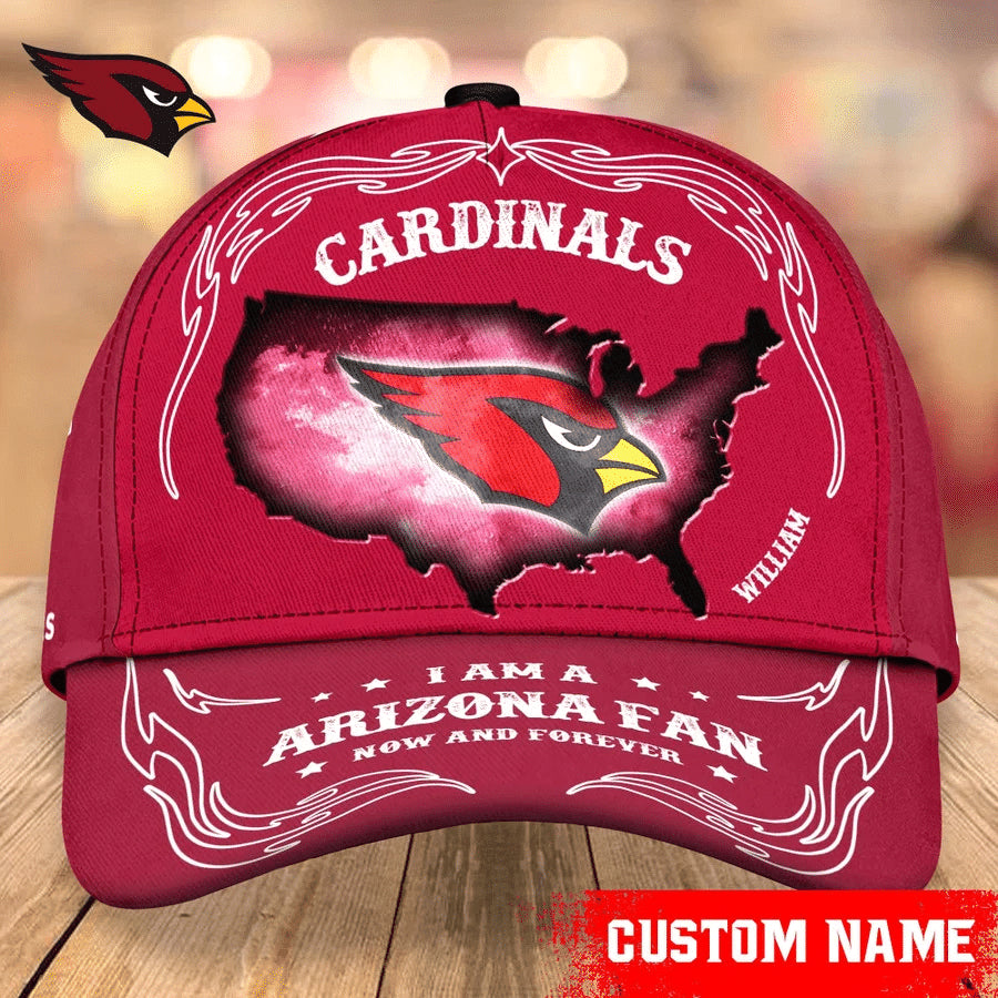 Arizona Cardinals Baseball Caps Custom Name