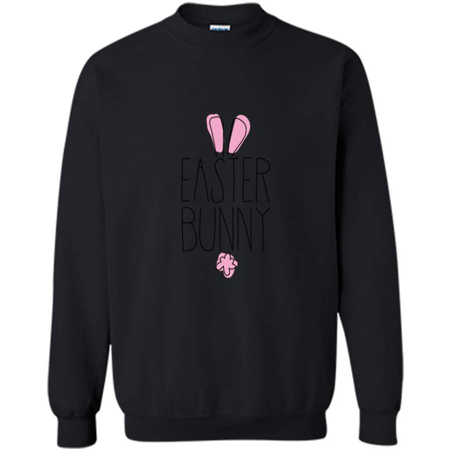 Cute Easter Bunny T-Shirt1 Printed Crewneck Pullover Sweatshirt 8 oz