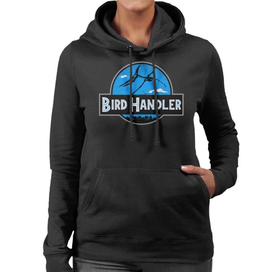 Bird Handler Jurassic Park Women’s Hooded Sweatshirt