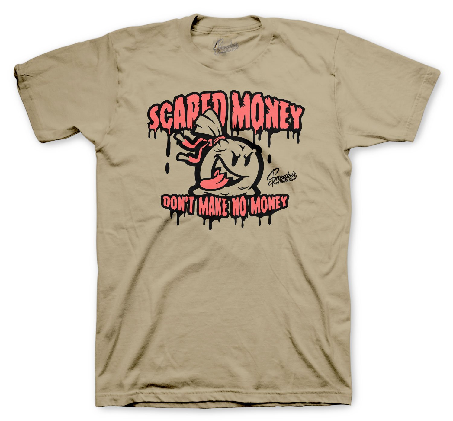 Yeezy 350 Sand Taupe Scared Money Shirt