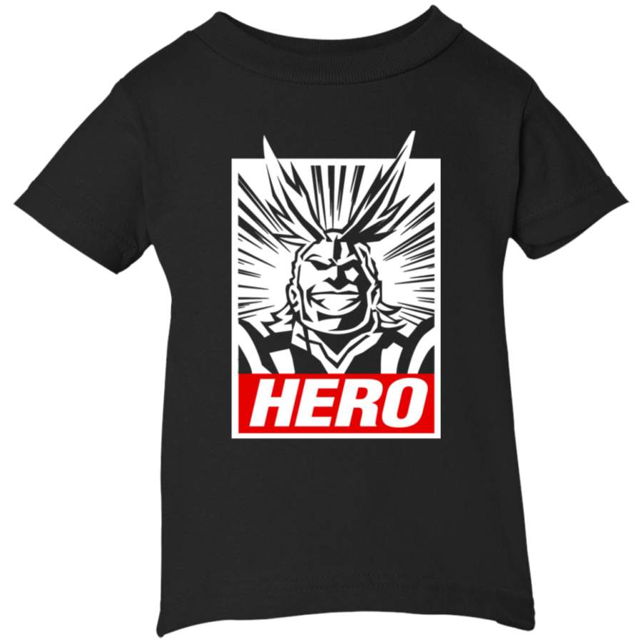 AGR Boku No Hero Academia – All Might Infant Short Sleeve T-Shirt