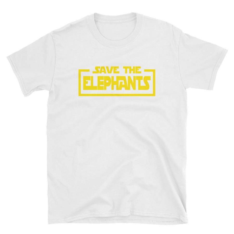 Save the Elephants Star Parody T-Shirt