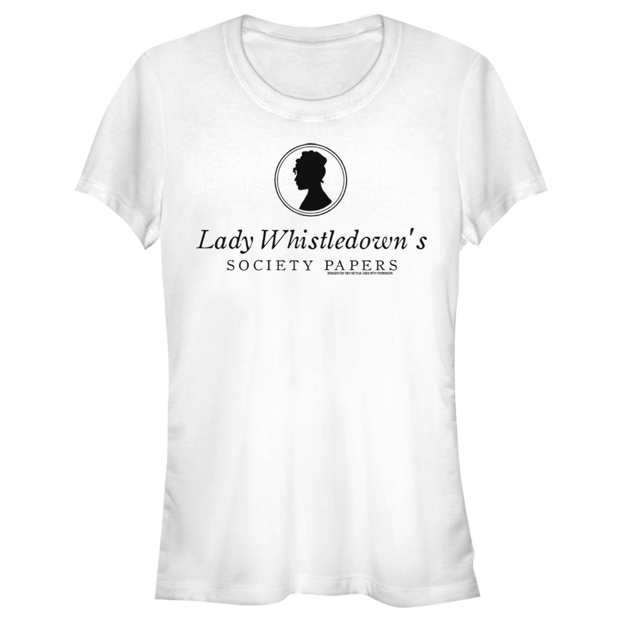 Bridgerton Junior’S Lady Whistledown’S Society Papers  T-Shirt