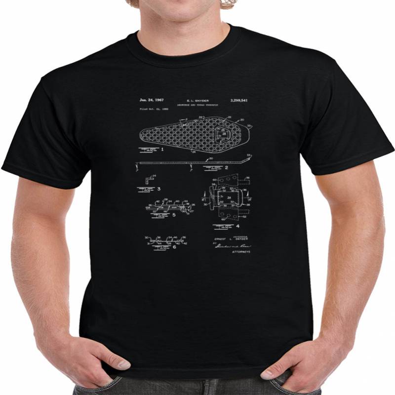 1967 Vintage Snowshoes Patent T Shirt