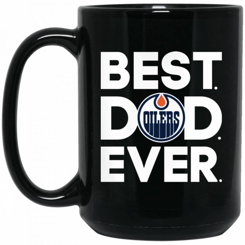 Edmonton Oilers Best Dad Ever Coffee Mug