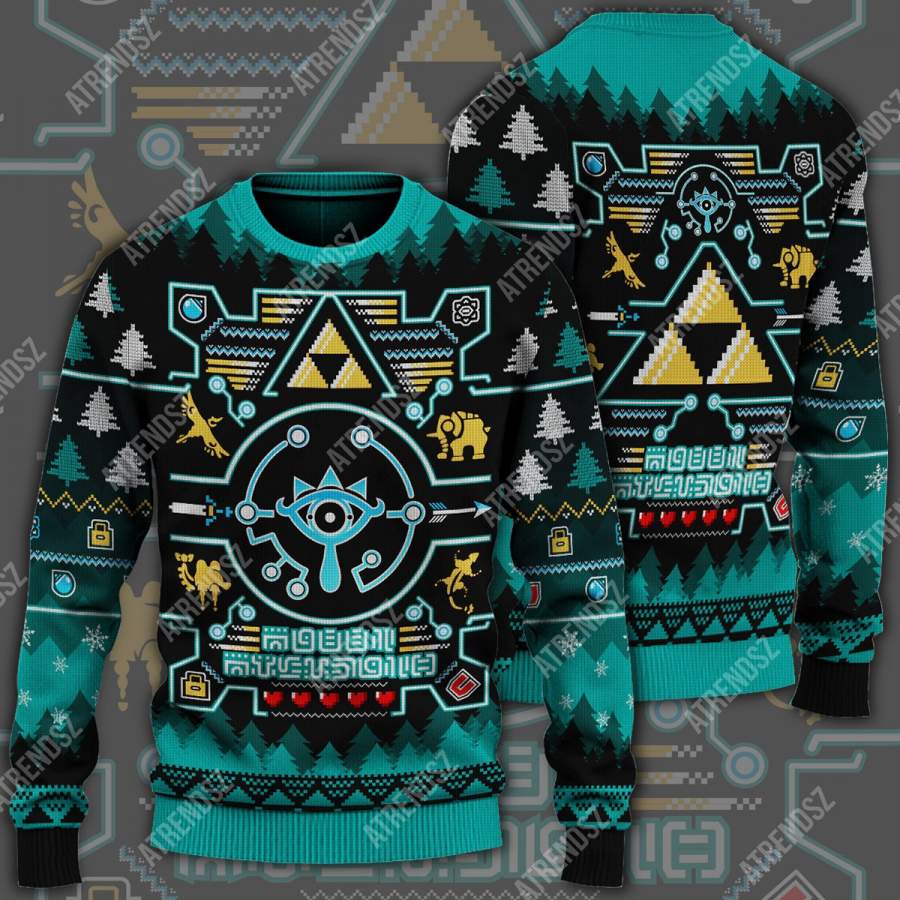 ATRENDSZ Ugly Sweater LOZ all over print