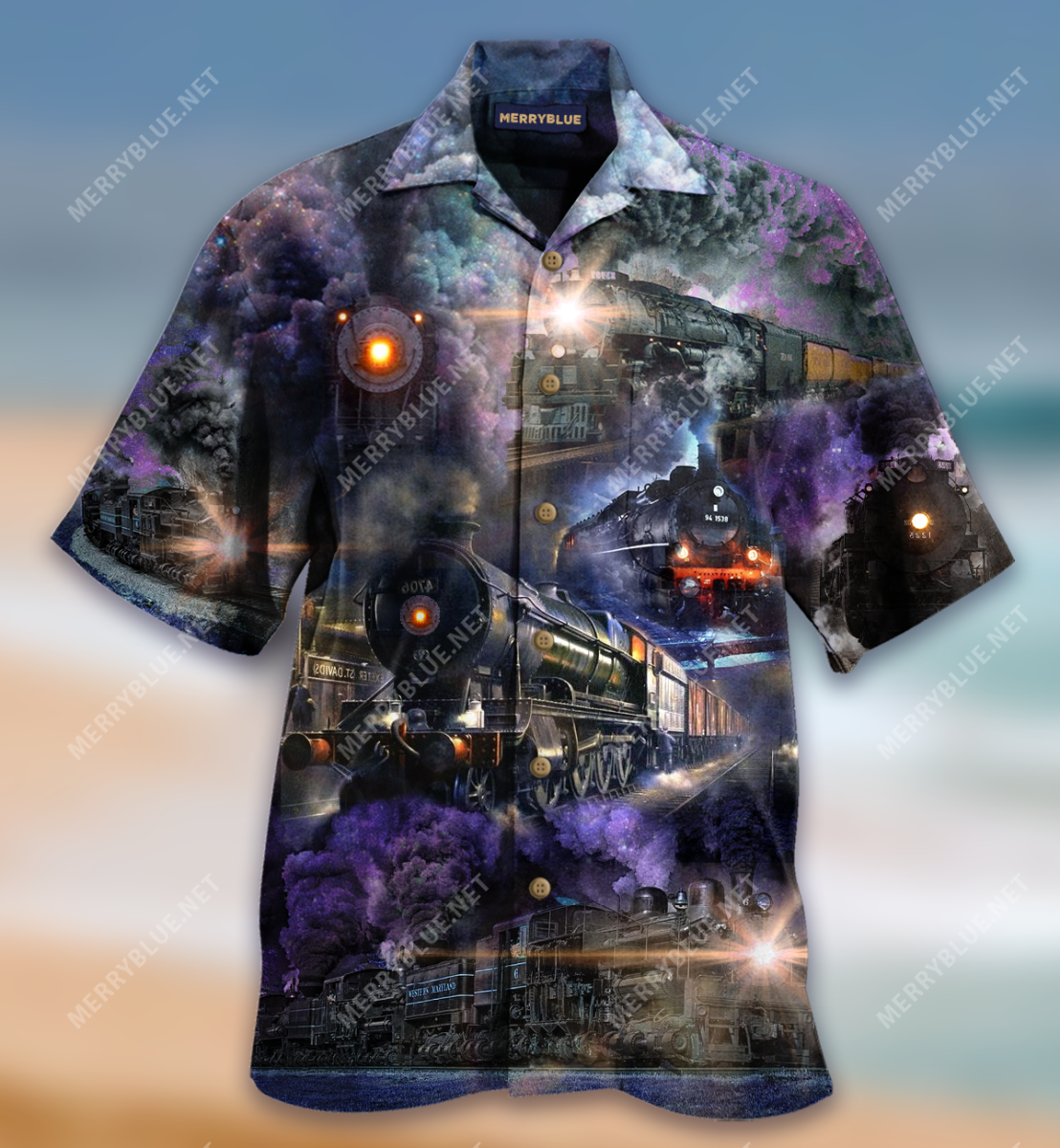 The Bilowing Trains Unisex Hawaii Shirt Ha14233