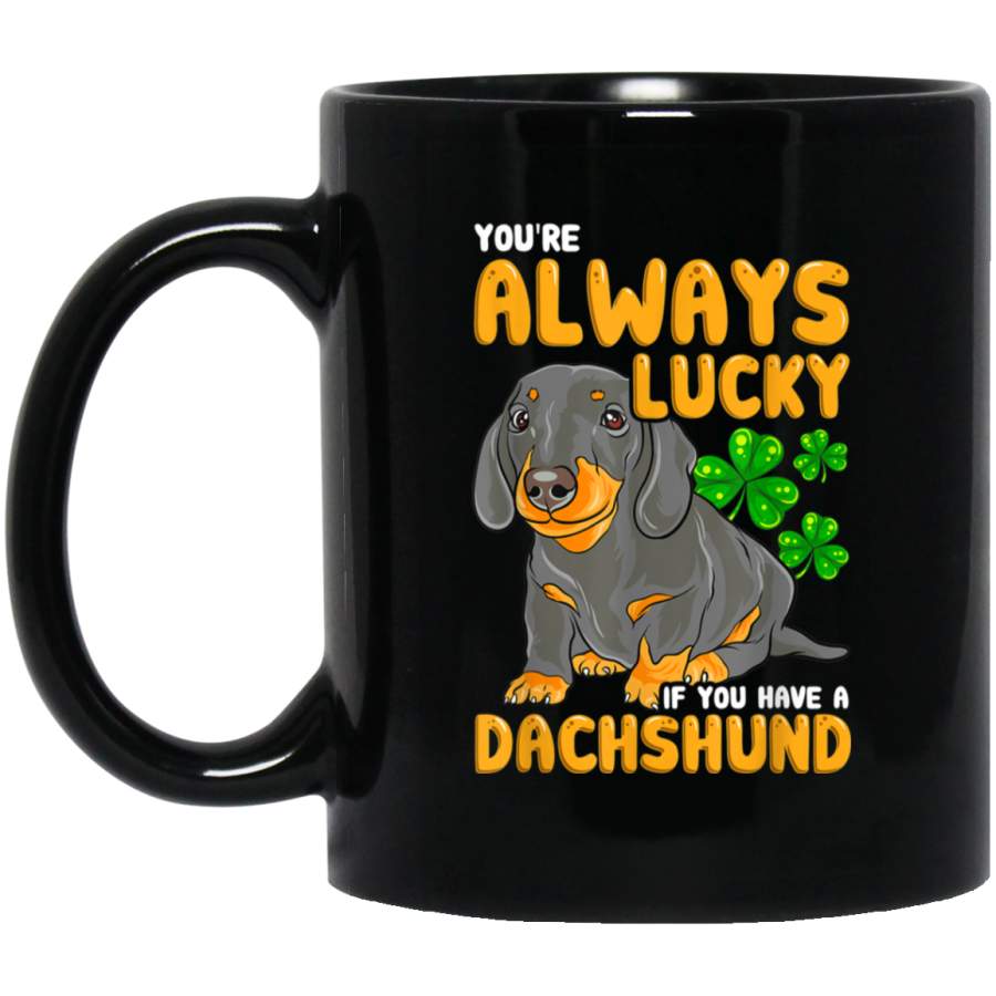 Cute Dachshund Puppy Weiner Dog St Patricks Day 2020 Mug