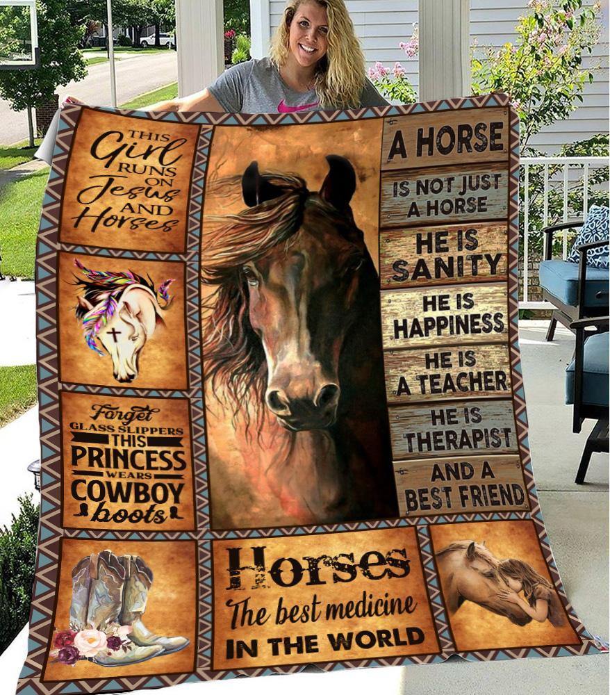 A Horse Is Not Just A Horse Blanket For Horse Lovers