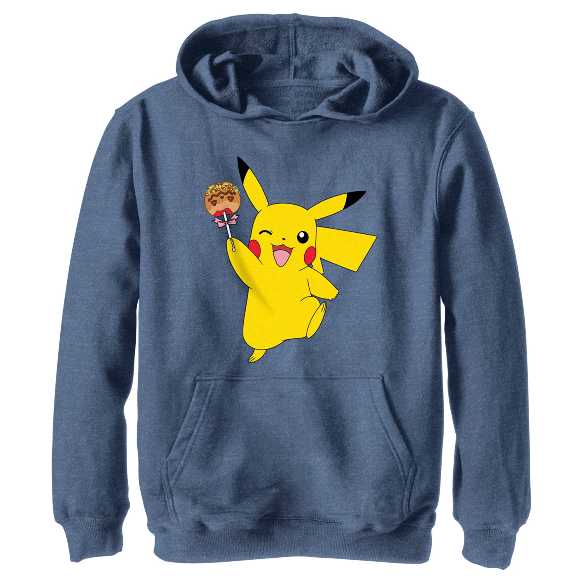 Boy’S Pokemon Halloween Pikachu Jack-O’-Lantern Caramel Apple Pull Over Hoodie