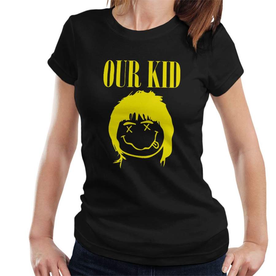 Our Kid Liam Gallagher Nirvana Women’s T-shirt