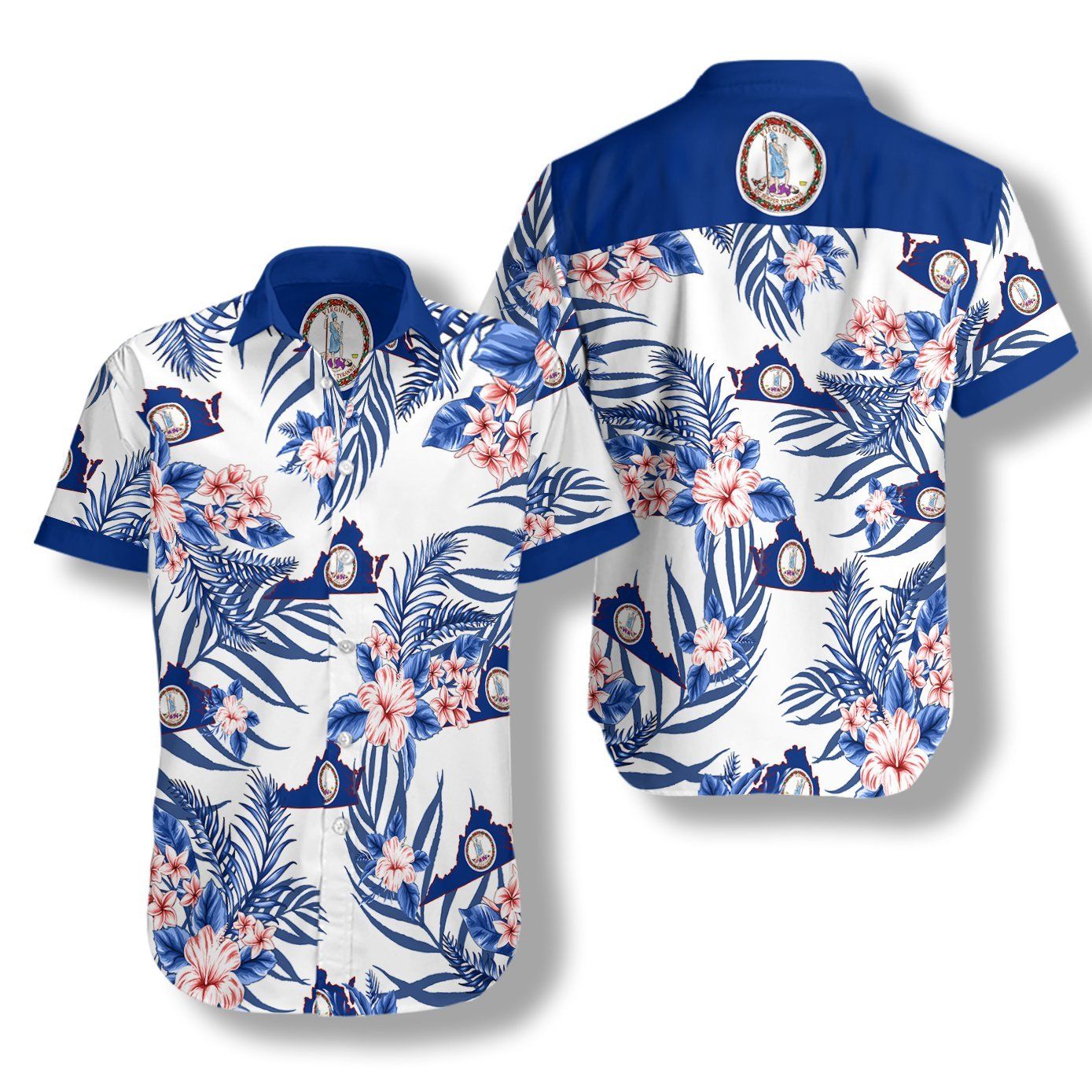 Virginia Proud Ez05 0907 Hawaiian Shirt