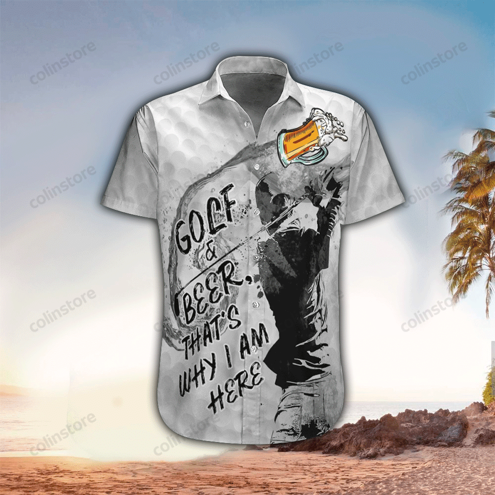 Beer Golf Hawaii Shirt Aloha Ha76893