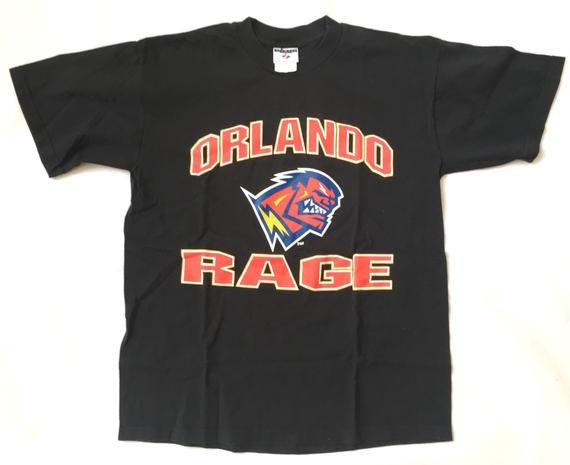 90s Vintage XFL T Shirt 90s XFL Orlando Rage Shirt Vintage Xfl T Shirt Defunct Team Football League Xfl T Shirt