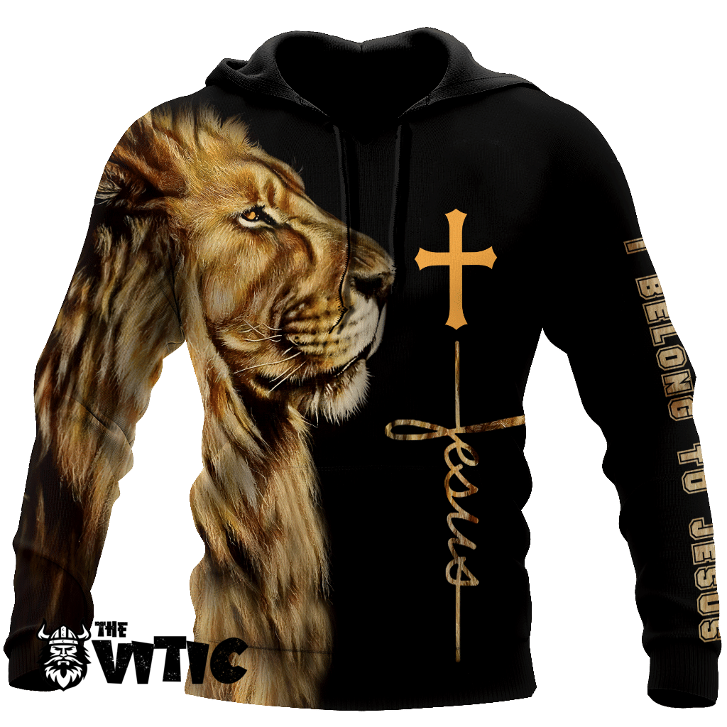 Thevitic™ Lion belong to Jesus Hoodie HD05298