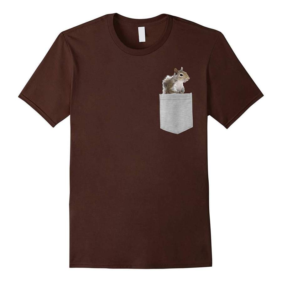 Animal in Your Pocket American gray squirrel t-shirt