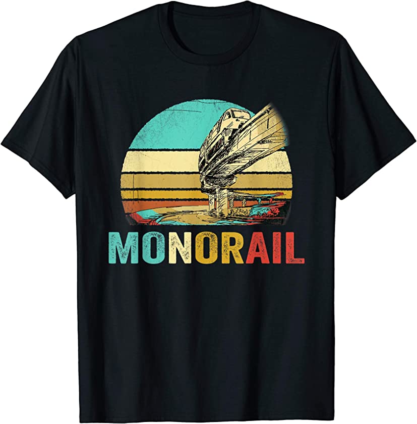 Vintage Monorail Shirt Sunset