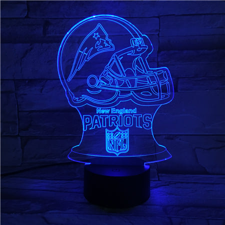 New England Patriots 3D Illusion Led Lamp 1