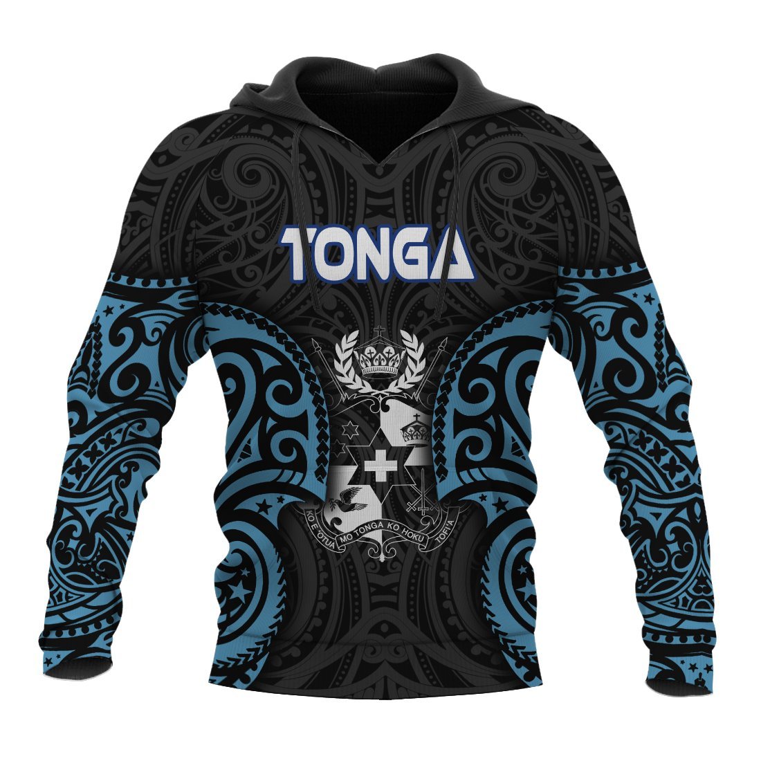 Tonga Polynesian Tongan Spirit Blue All Over Print