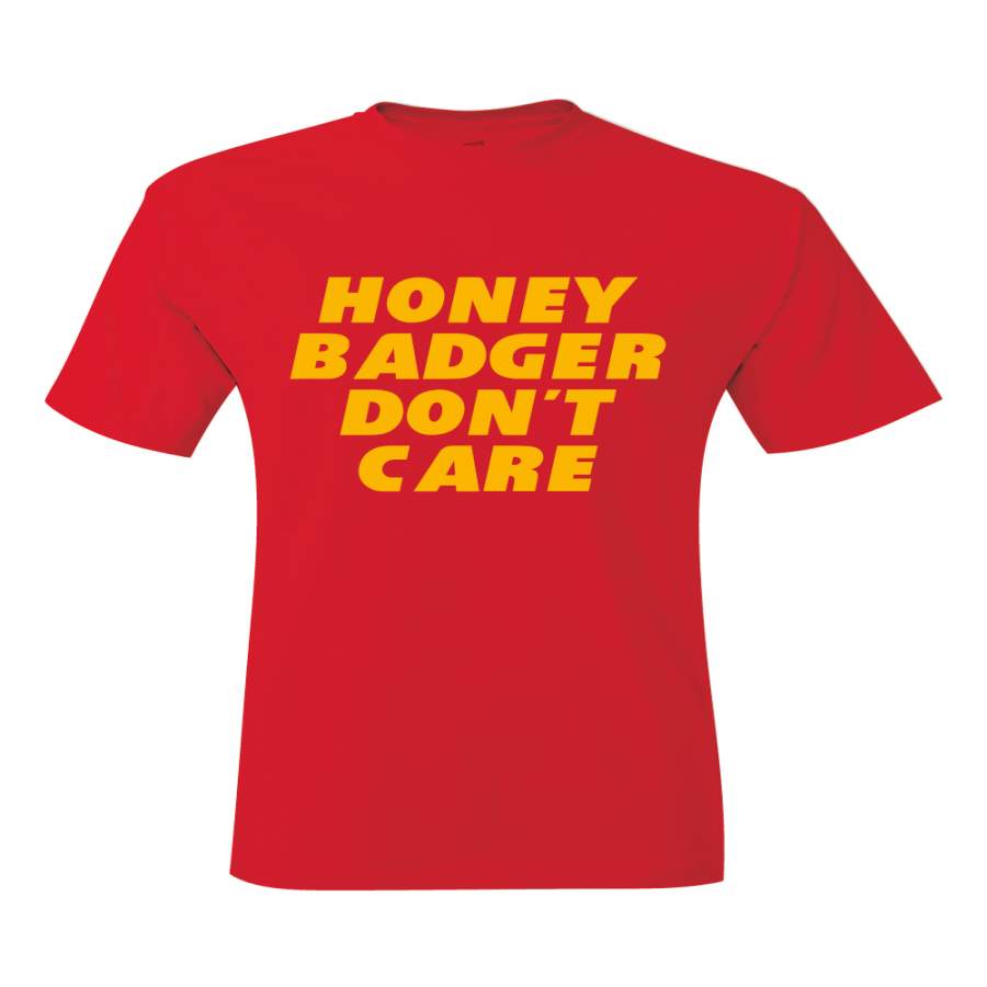 Tyrann Honey Badger Don’t Care Kansas City Inspired T-Shirt