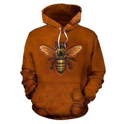 Love Bee 3D All Over Printed Shirts For Men And Women Tt0015