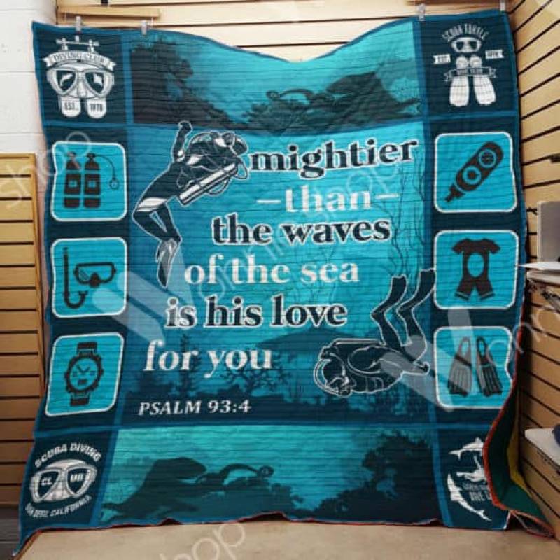 Scuba Diving A1203 85O35 Blanket