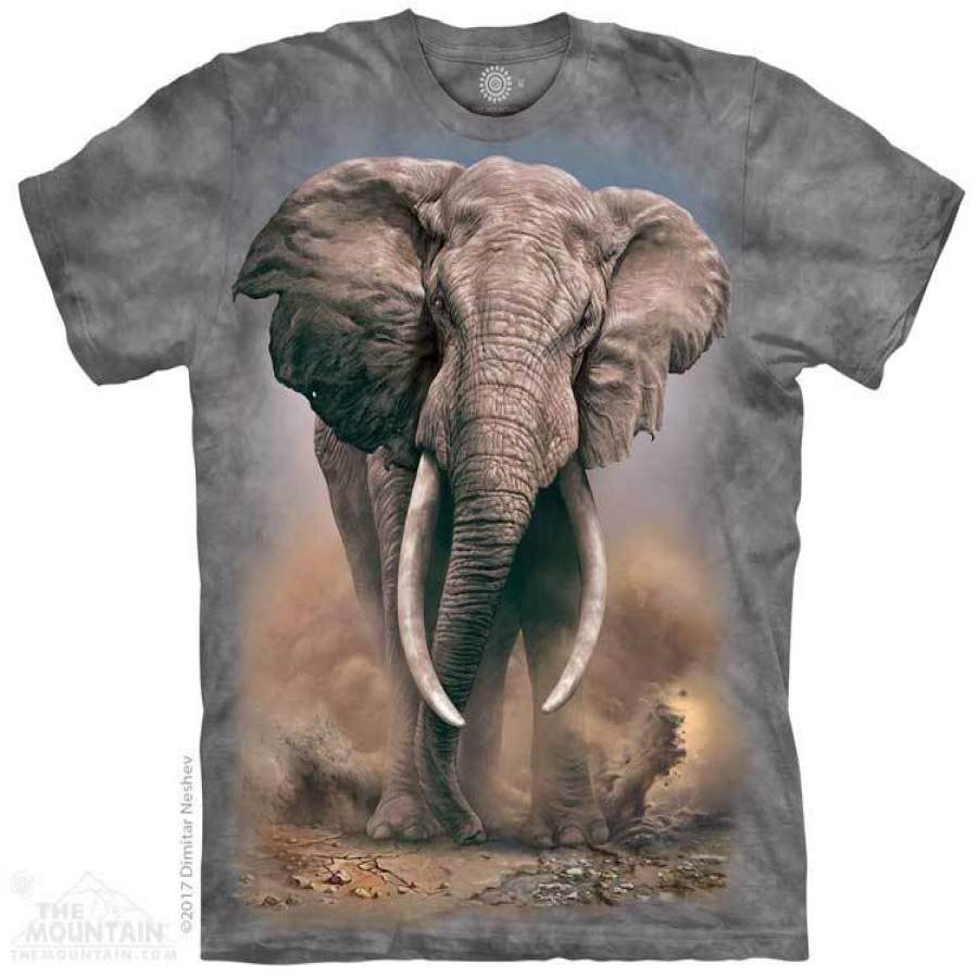 African Elephant Adult T-Shirt