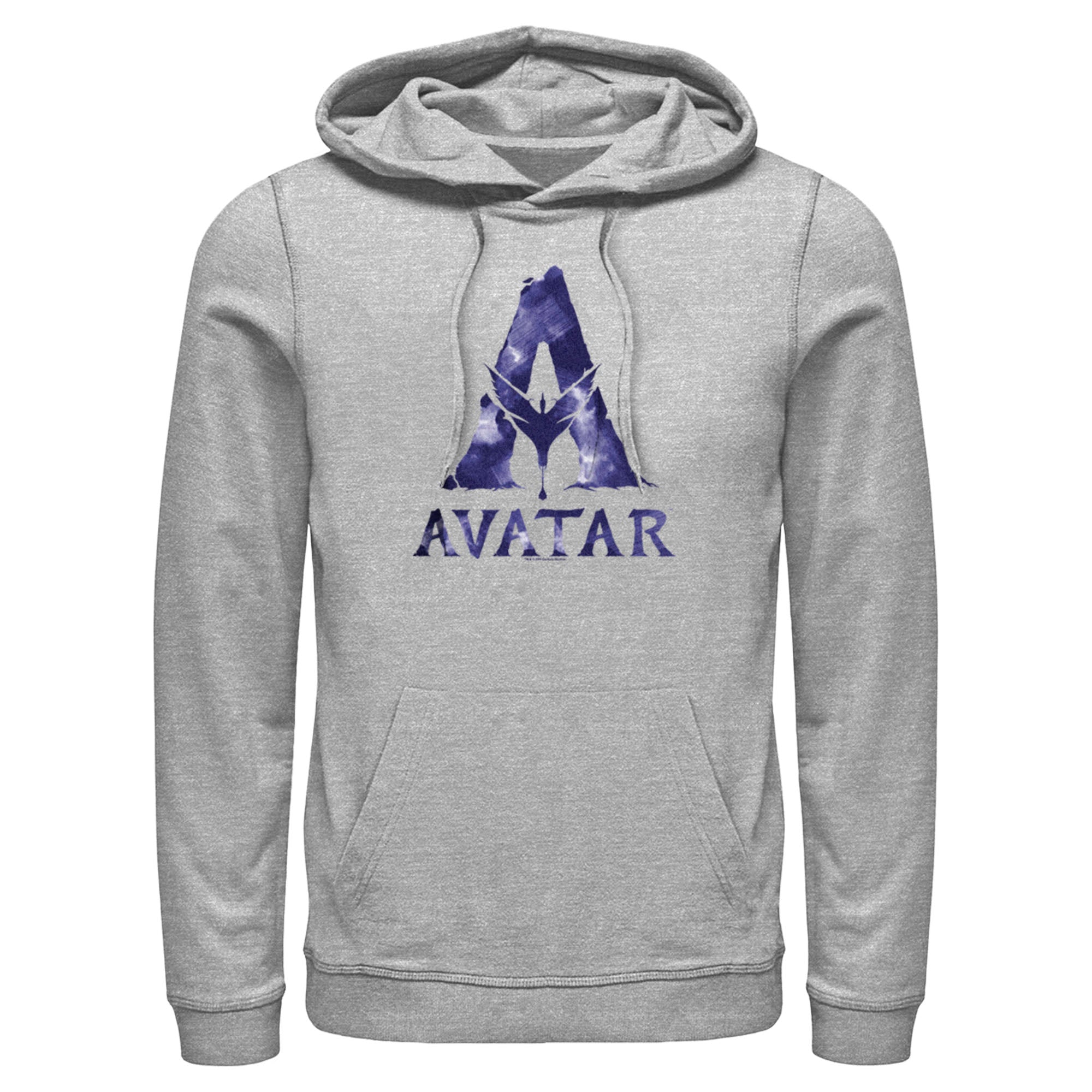 Men’S Avatar Watercolor A Logo Pull Over Hoodie