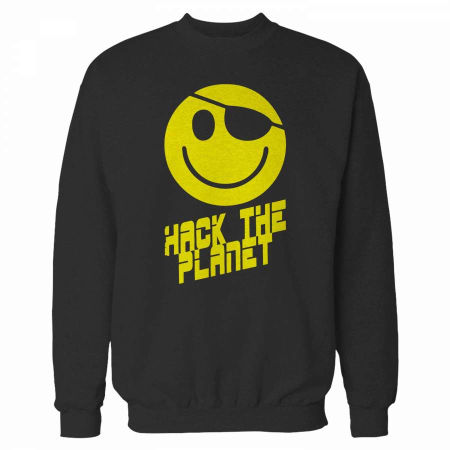 Hackers Movie Hack The Planet Sweatshirt