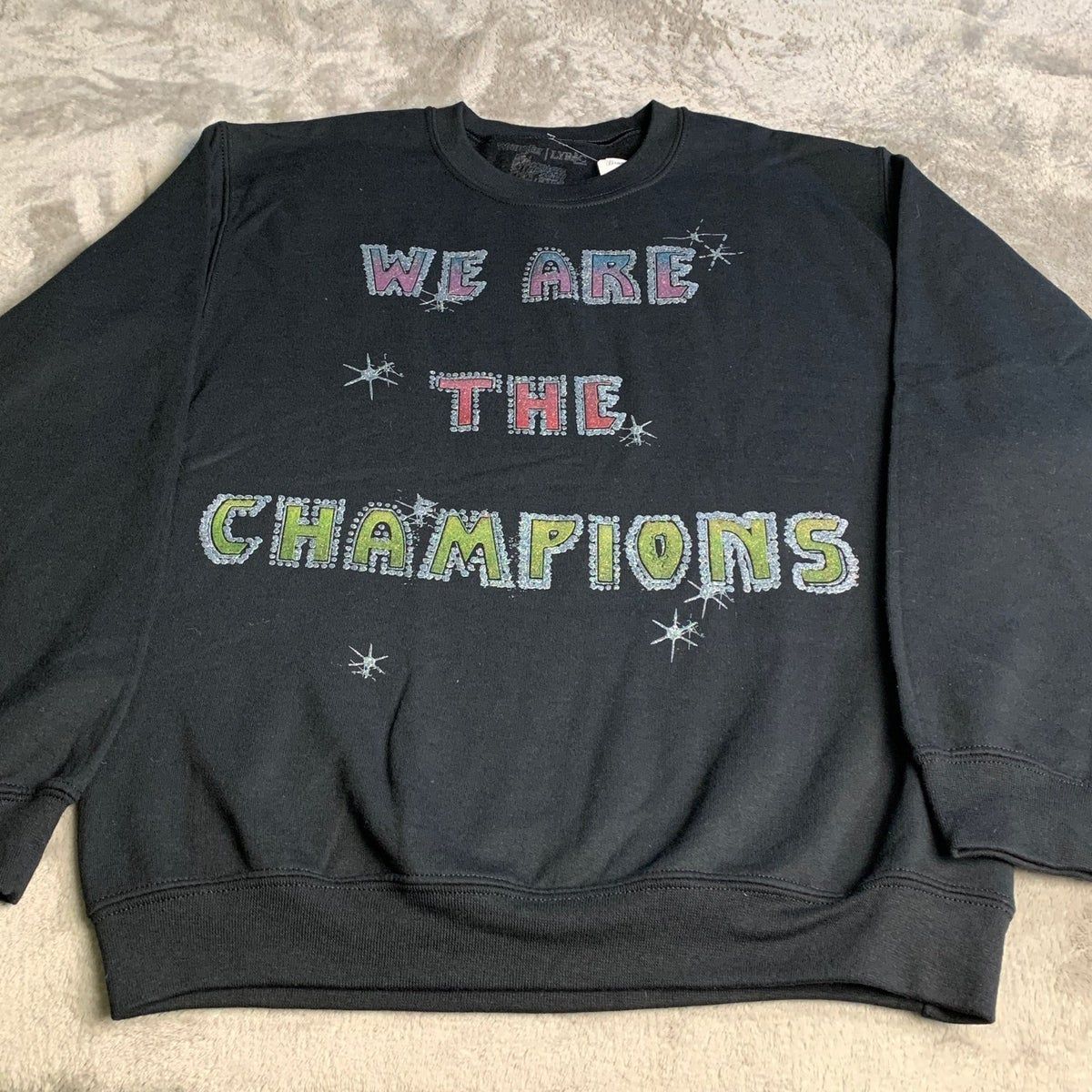 Queen We Are The Champions Crewneck S Shirt