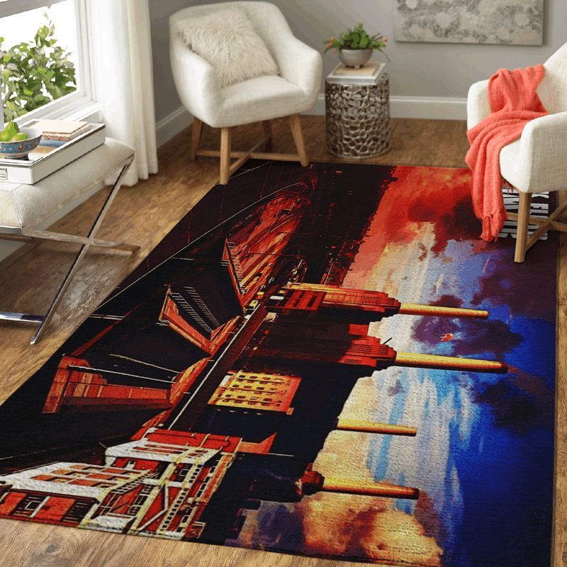 Pink Floyd Animals Song Album Art Area Rug Living Room Rug Home Decor Floor Decor N98