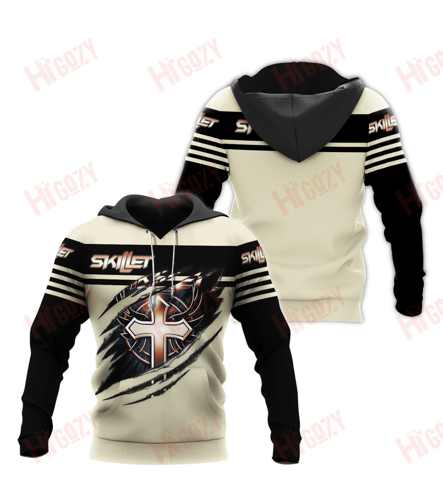 Skillet 3D All Over Printed Clothes – V796