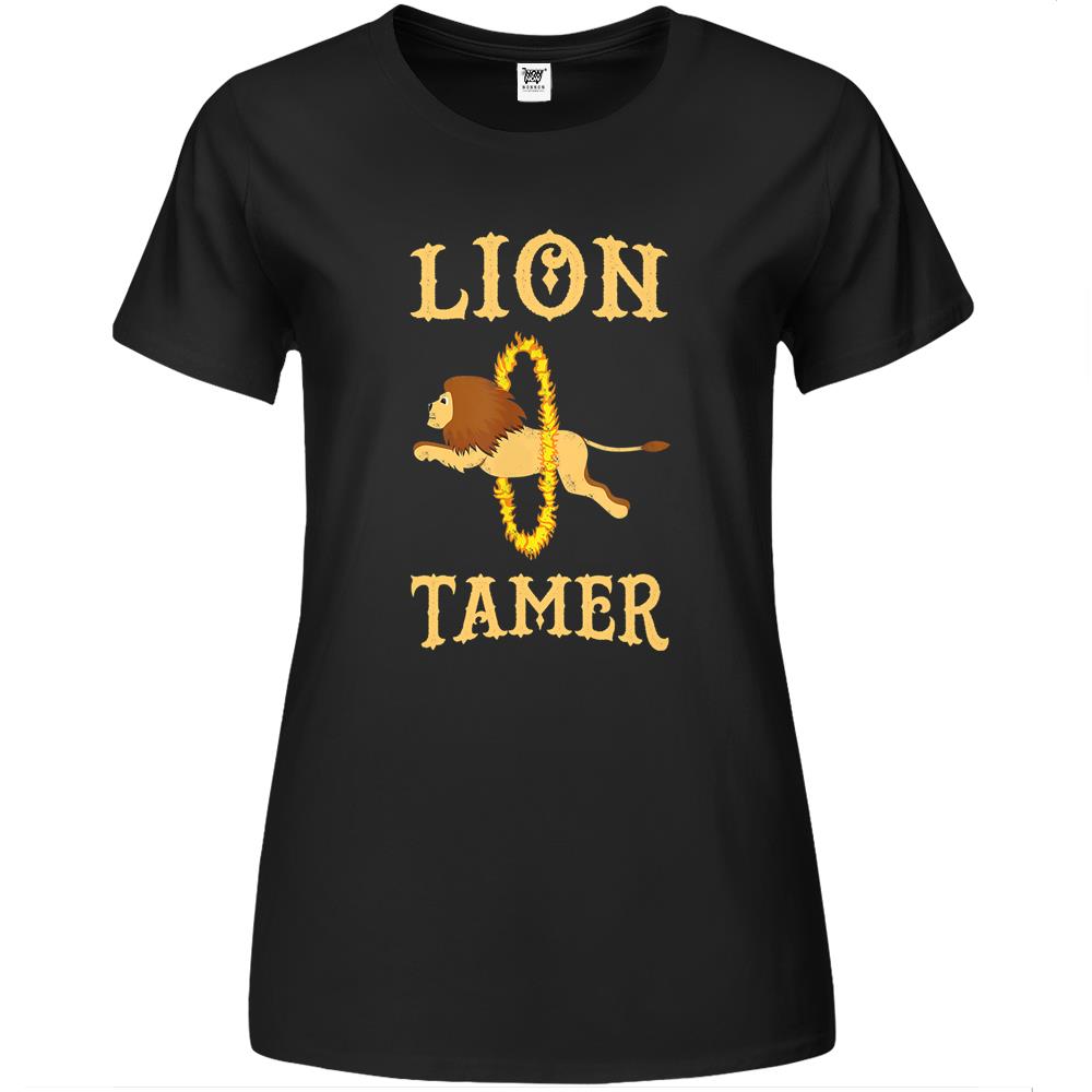 Vintage Lion Tamer Event Circus Staff Themed Birthday Party Premium Womens T Shirts