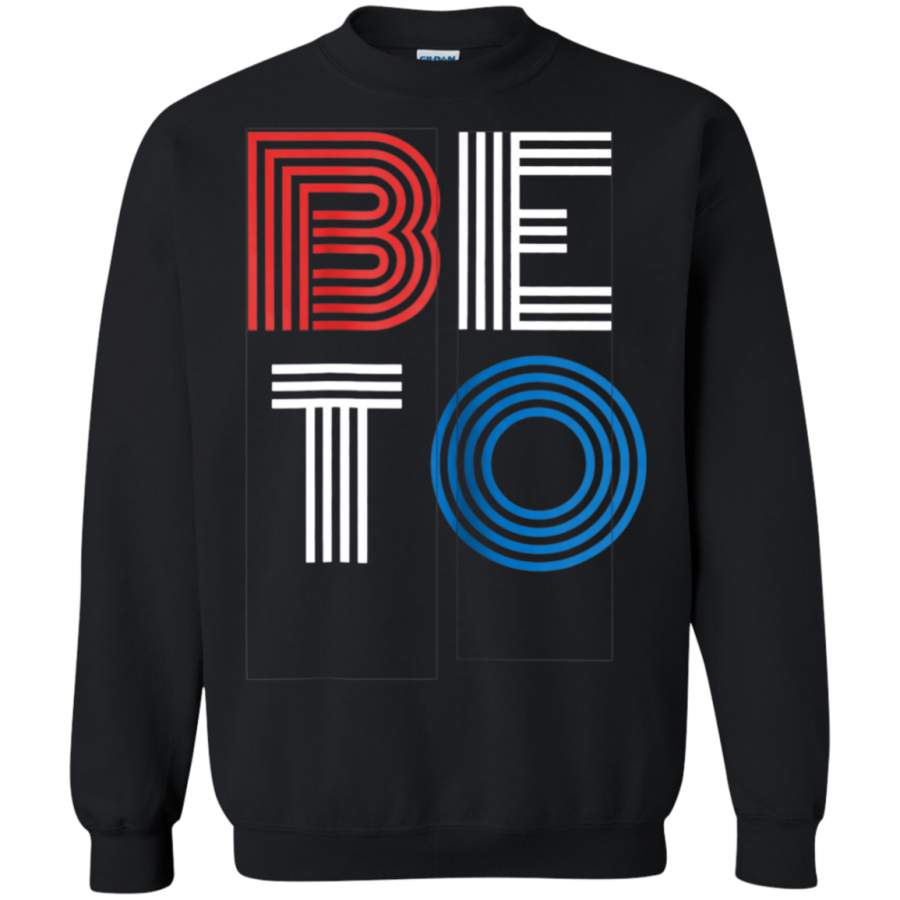 AGR Beto Red White Blue Retro Election Sweatshirt