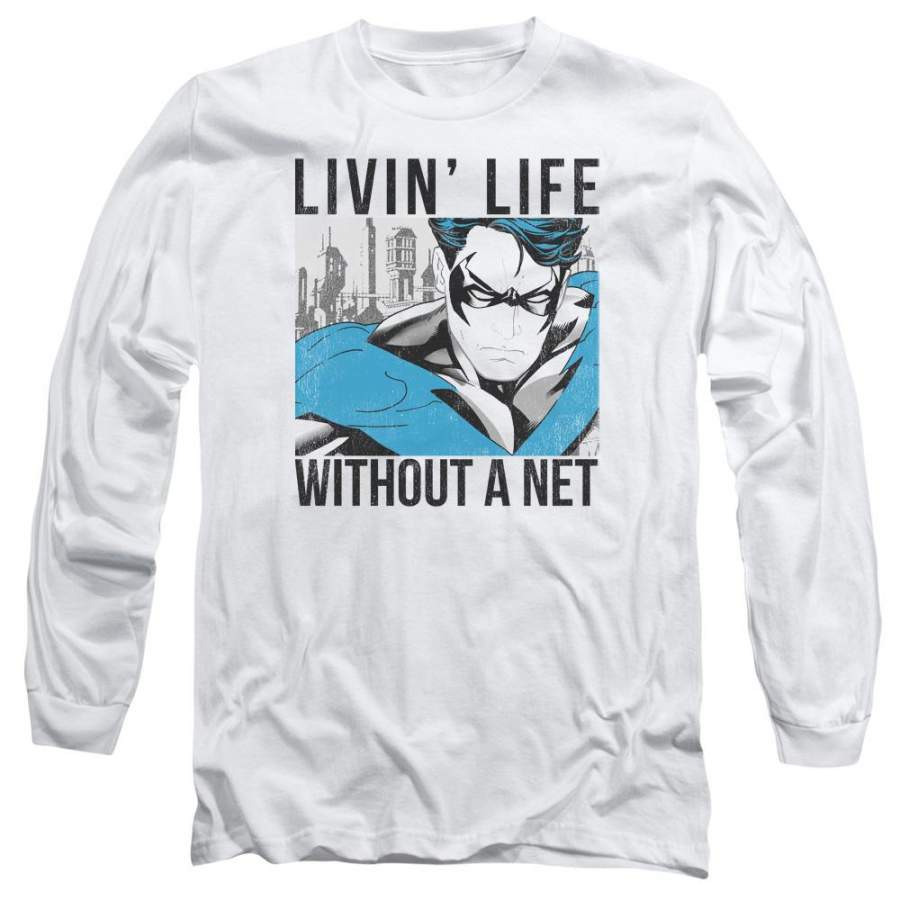 Batman – Without A Net Long Sleeve Adult 18/1