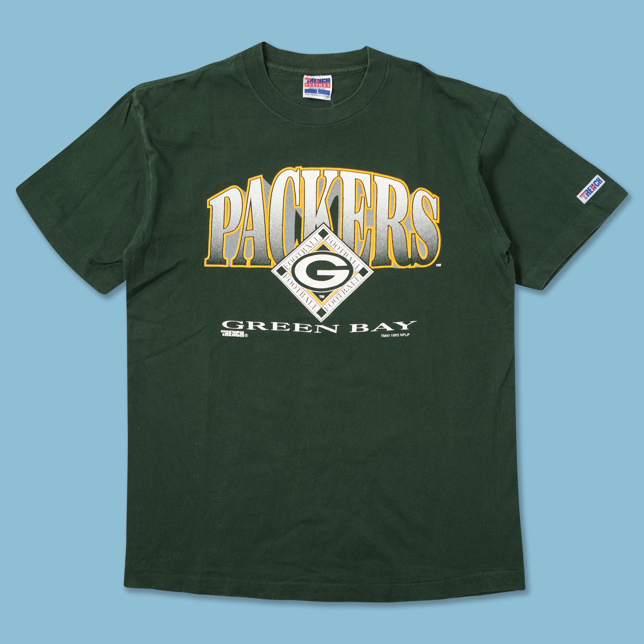 Vintage 1993 Green Bay Packers T-Shirt Large