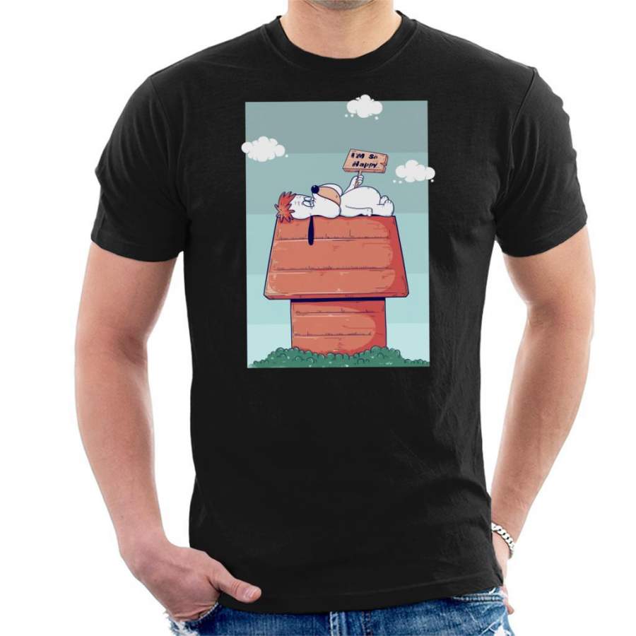 Droopy Snoopy Kennel Men’s T-shirt