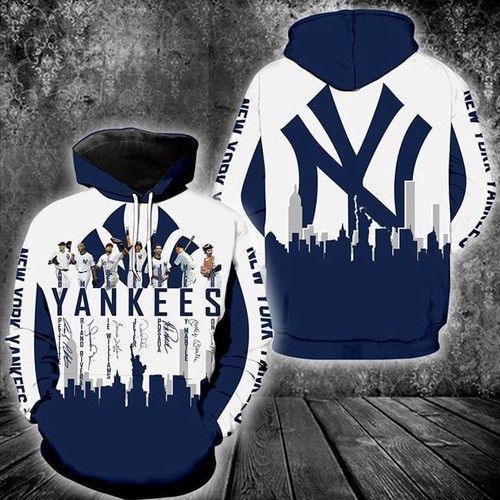 New York Yankees Team Signed New York City Hoodie