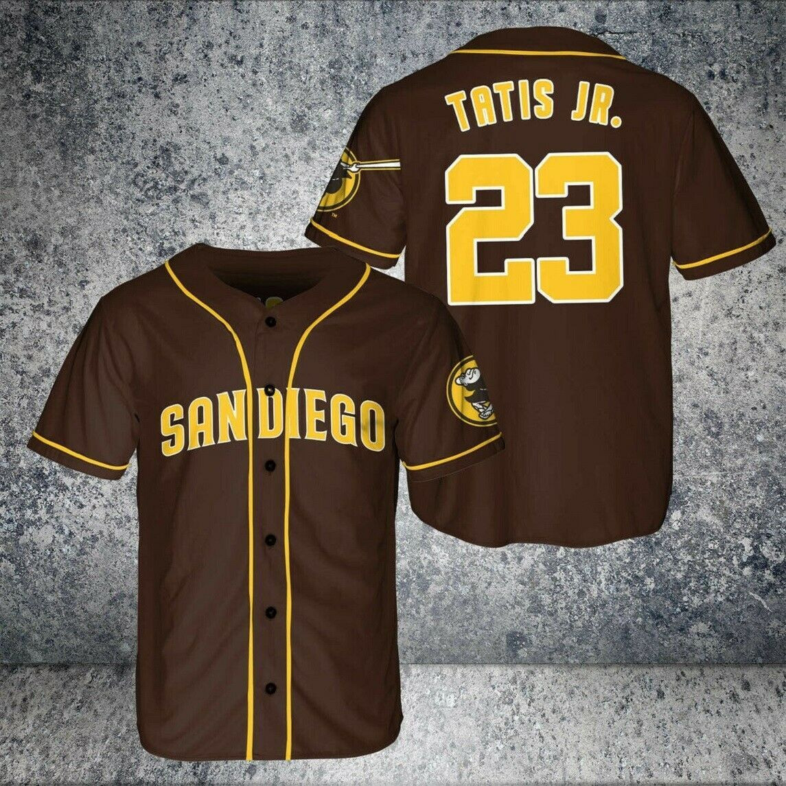 Fernando Tats Jr. San Diego Padres All Over Print Baseball Jersey For ...