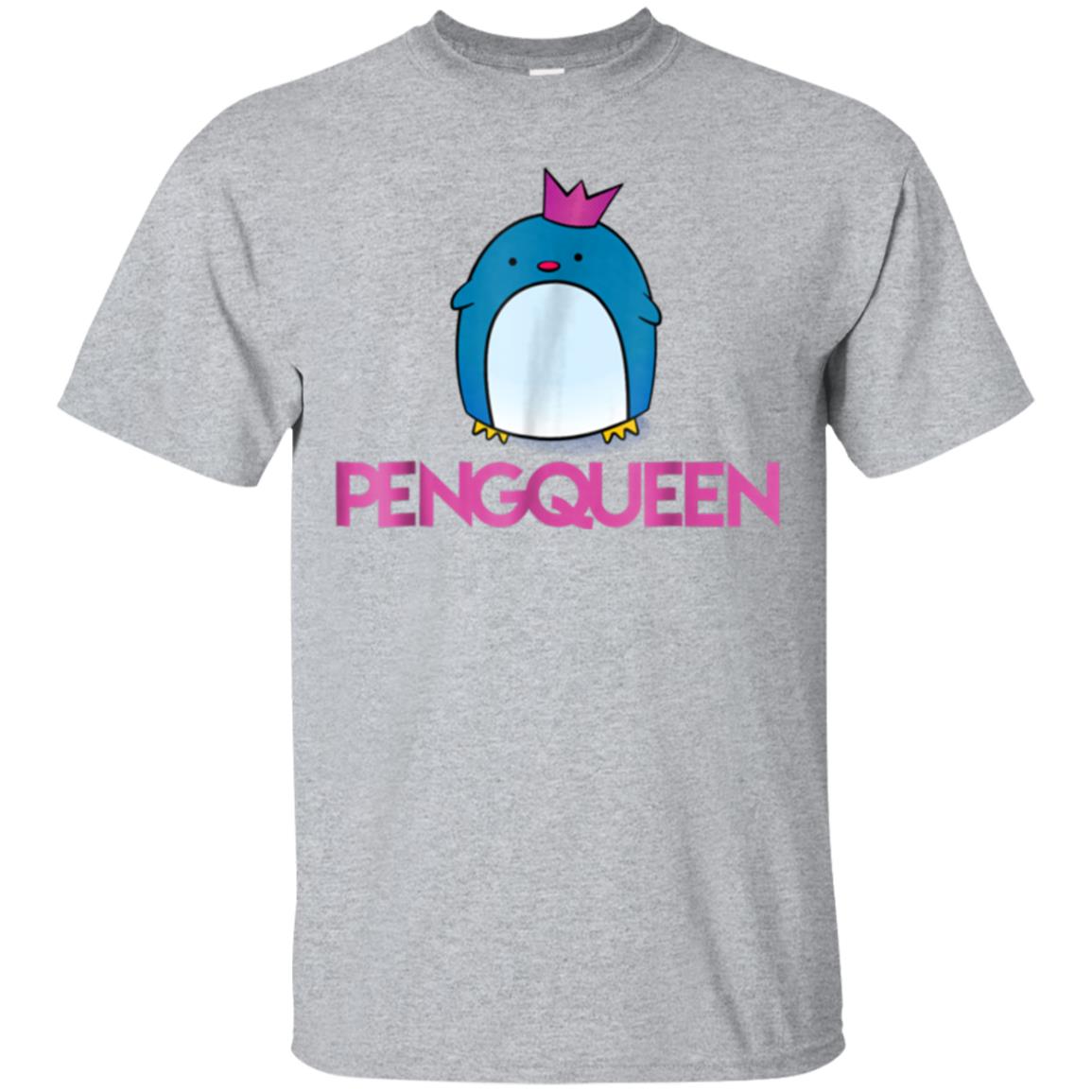 Pengqueen Penguin Queen Girls Women Funny Gift T-shirt