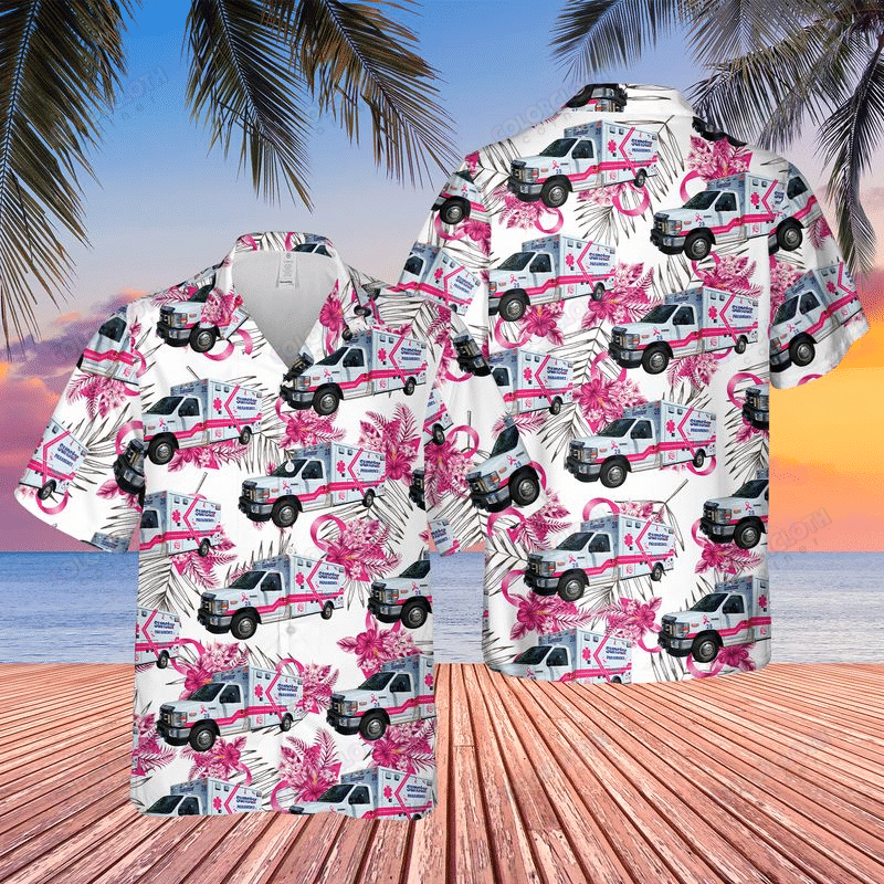 Paramedics Pink Hawaii Shirt Ha16570