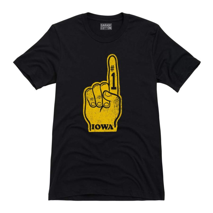 #1 Iowa – Men’s Short Sleeve T-Shirt