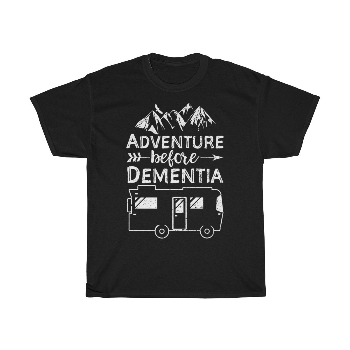 Hiking Camper Adventure before Dementia Tshirt