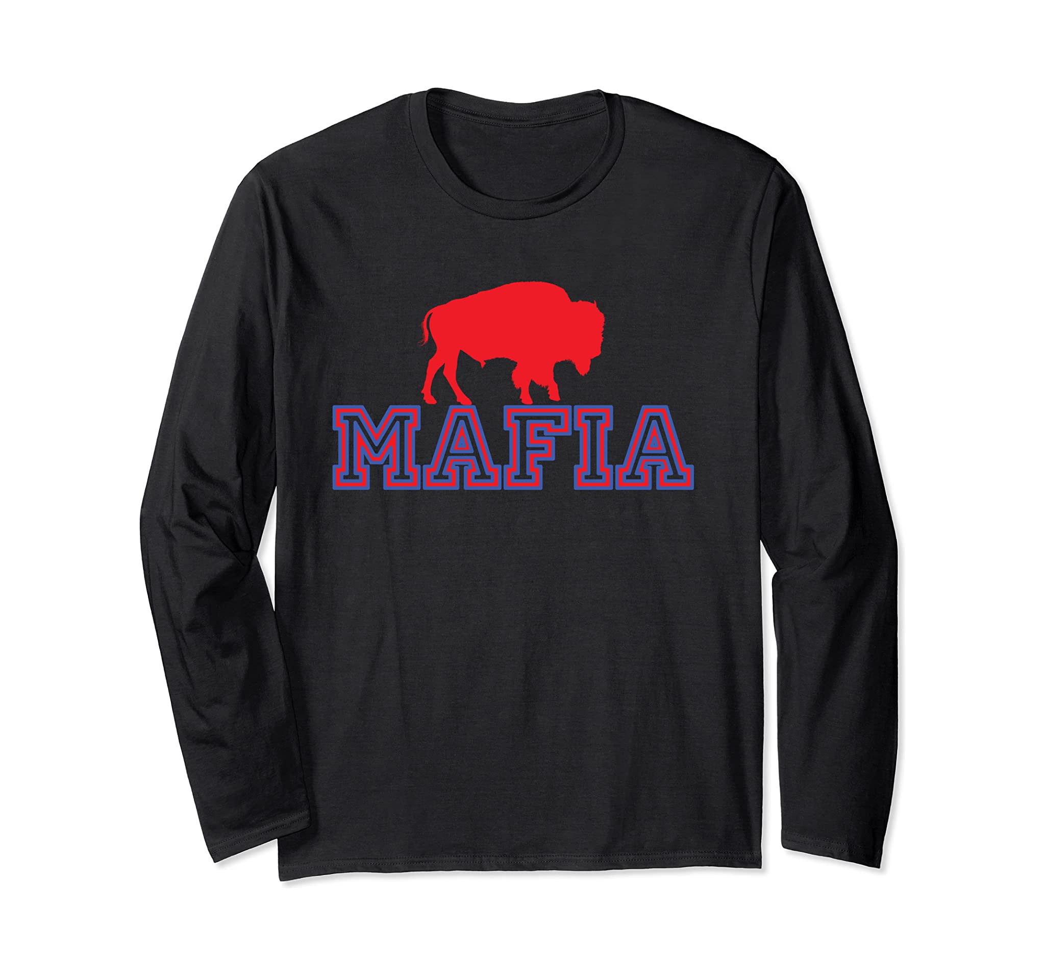 Buffalo, B-Maf. Mafia New York NY Football Fan Long Sleeve T-Shirt