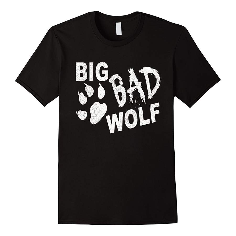 Wolf Paw Funny Novelty T Shirt