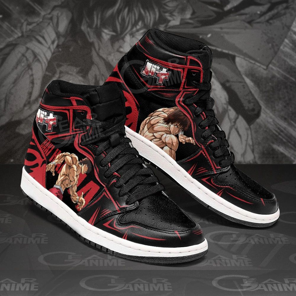 Baki Hanma Sneakers Baki Custom Anime Shoes Mn11 Unisex Men Women