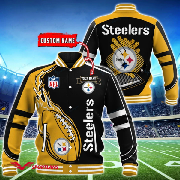 Pittsburgh Steelers Nfl Baseball Jacket Gifts For Christmas Dtbjk1211127