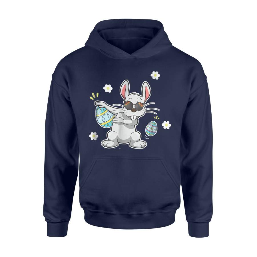 Dabbing Easter Bunny  – Easter Basket Stuffers  Hoodie